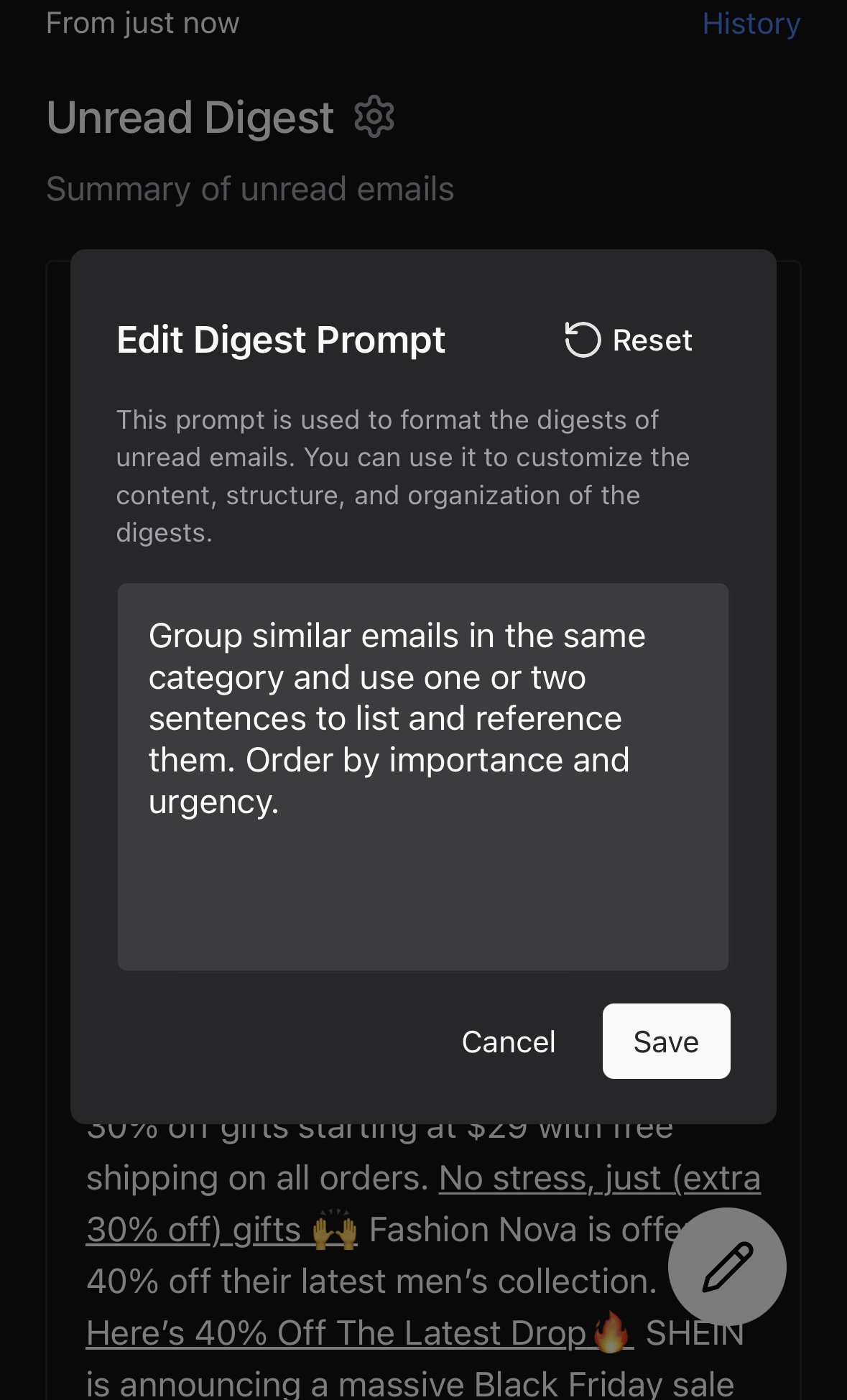 Prompt Editor Demonstration